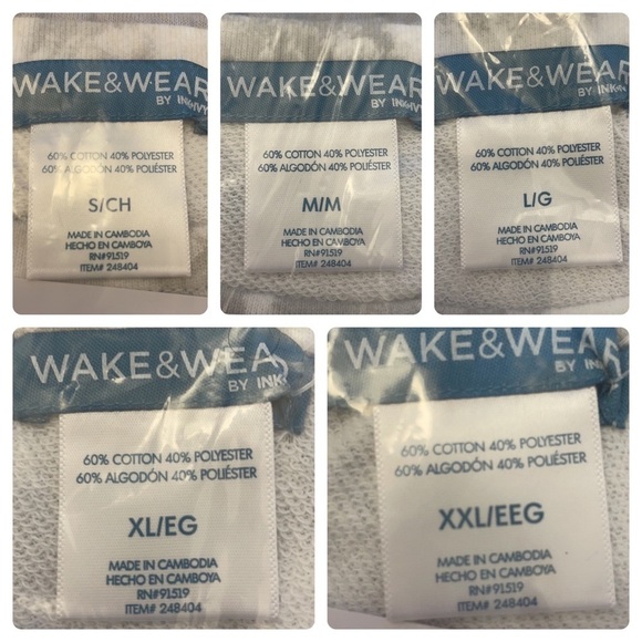 New Wake & Wear Women's 2 Pc Tie Dye Lounge Set - Picture 6 of 15